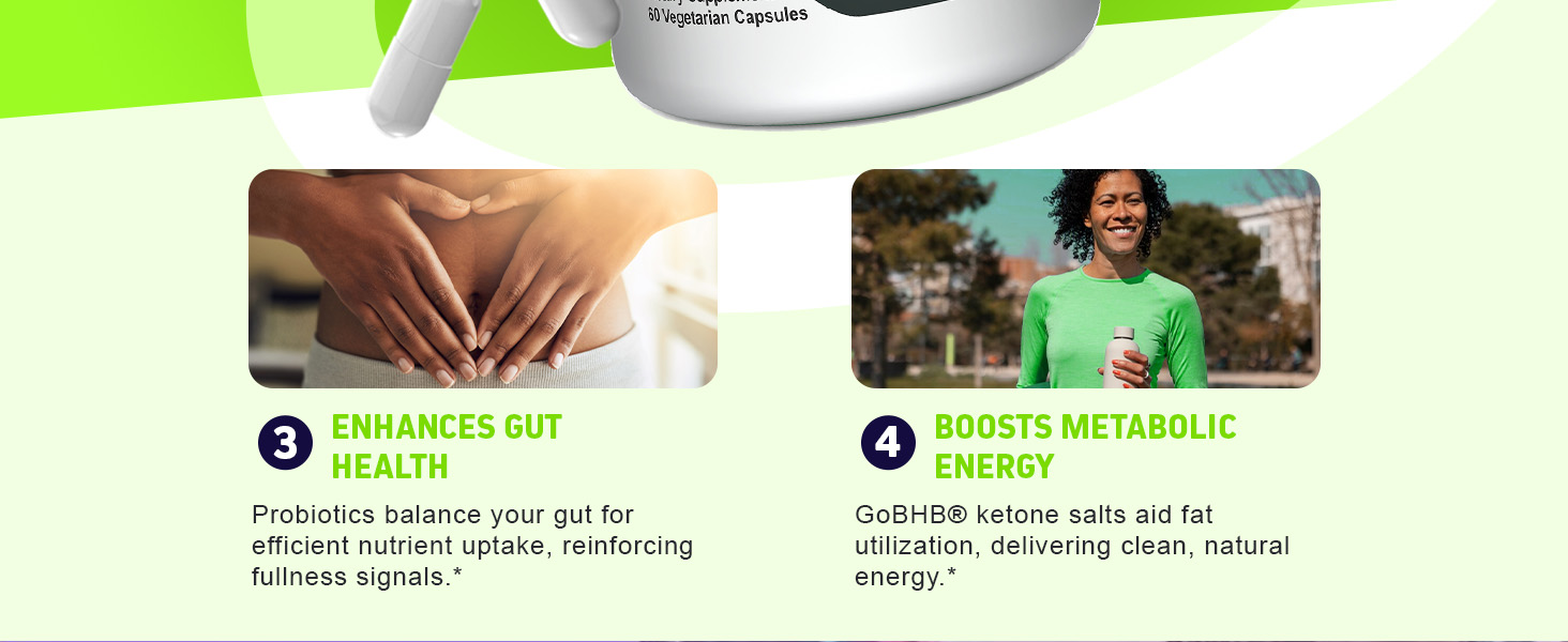 Herbtonics GLP-1 Tonic Weight Supplement – Natural GLP-1 Support with Apple Cider Vinegar, BHB Salts & Probiotics – Supports Appetite Regulation, Metabolism, Digestion & Detox – 60 Vegan Capsules GLP-1 Tonic blends Apple Cider Vinegar, probiotics, BHB salts to help gut wellness and metabolism