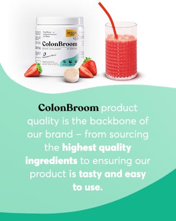 ColonBroom GLP-1 Weight Management Supplement for Women & Men - GLP1 Supports Gut Health, Metabolic Wellness & Appetite Regulation for Diet - Vegan, Gluten-Free, Non-GMO Diet Fiber Capsules - 60 Count cb
