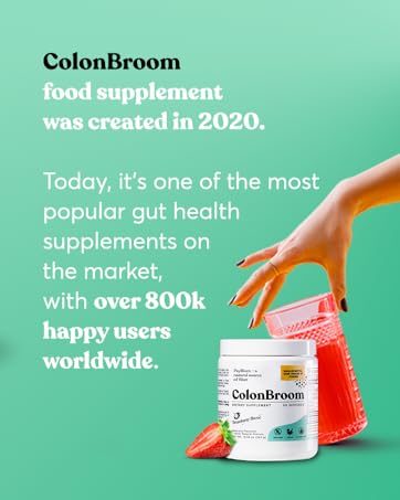ColonBroom GLP-1 Weight Management Supplement for Women & Men - GLP1 Supports Gut Health, Metabolic Wellness & Appetite Regulation for Diet - Vegan, Gluten-Free, Non-GMO Diet Fiber Capsules - 60 Count cb