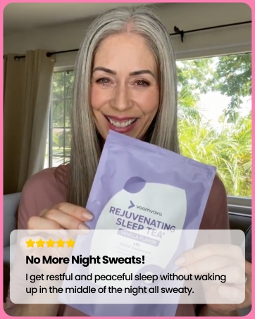 rejuvenating sleep tea meopause and night sweats relief