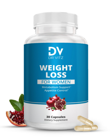 Weight Loss Pills for Women – Fat Burner & Appetite Suppressant – Metabolism Booster with Chromium, Green Tea & Guarana – 30 Capsules – Caffeine Anhydrous for Energy Support