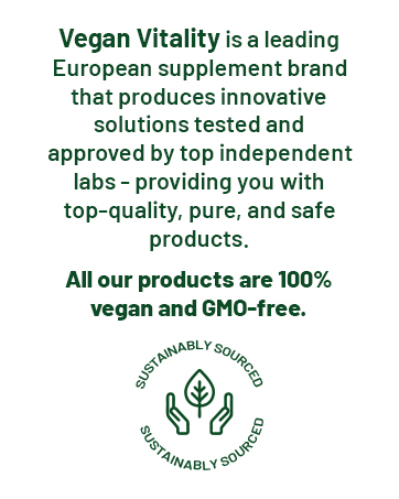Explore our commitment to vegan health supplements and wellness.