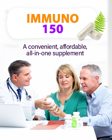 Immuno 150, Immune Support Supplement, Packed with 70 Plant Minerals, 13 Essential Vitamins and 68 Additional Nutrients-150 Vegetable Capsules- Immune Boost for All Age Groups Immuno 150