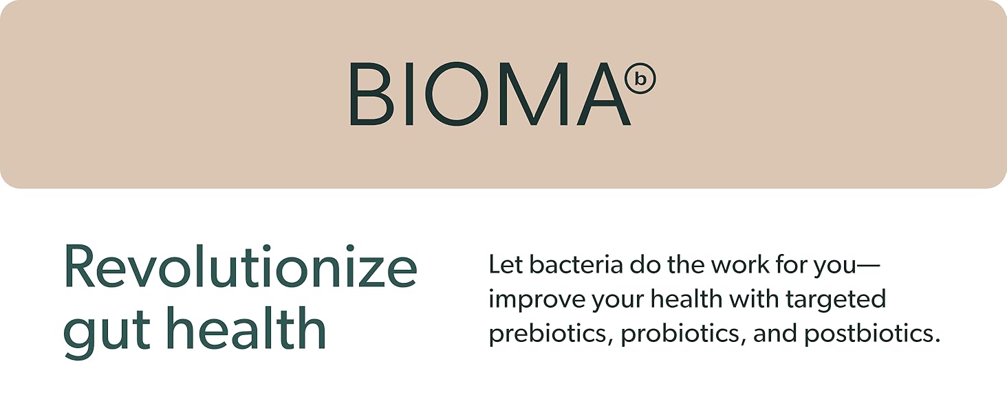 BIOMA Probiotics - Digestive Health Probiotic - Gut Support for Men & Women with Xylooligosaccharides, Tributyrin & Bifidobacterium - Vegan & Gluten Free - 60 Delayed-Release Capsules (30-Day Supply) 1D