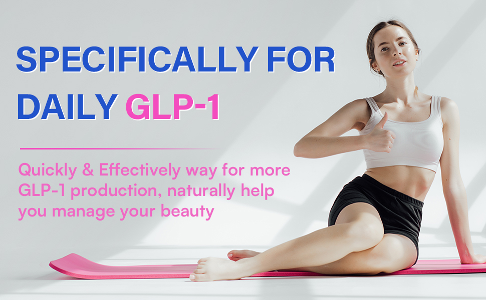 GLP-1 Supplement | GLP1 Supplement for Women and Men, 16-in-1 for GLP-1 Naturally | Daily GLP 1, 60 Capsules glp