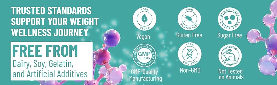 GLP-1 Probiotic Supplement for Weight Loss - Daily GLP1 Booster for Women Men to Support Metabolism Healthy Gut & Boost Fat Burn - Natural Oral GLP-1 Activator with Berberine HCl & Probiotics Vegan GLP-1 agonist stops food noise supports natural weight burning