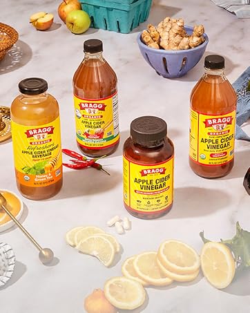 Bragg Energy Apple Cider Vinegar Capsules with B-12 Vitamins - 90 Capsules - Weight Management - Non-GMO, Vegan, Gluten Free, No Sugar - Helps Generate Energy at Cellular Level for Men and Women