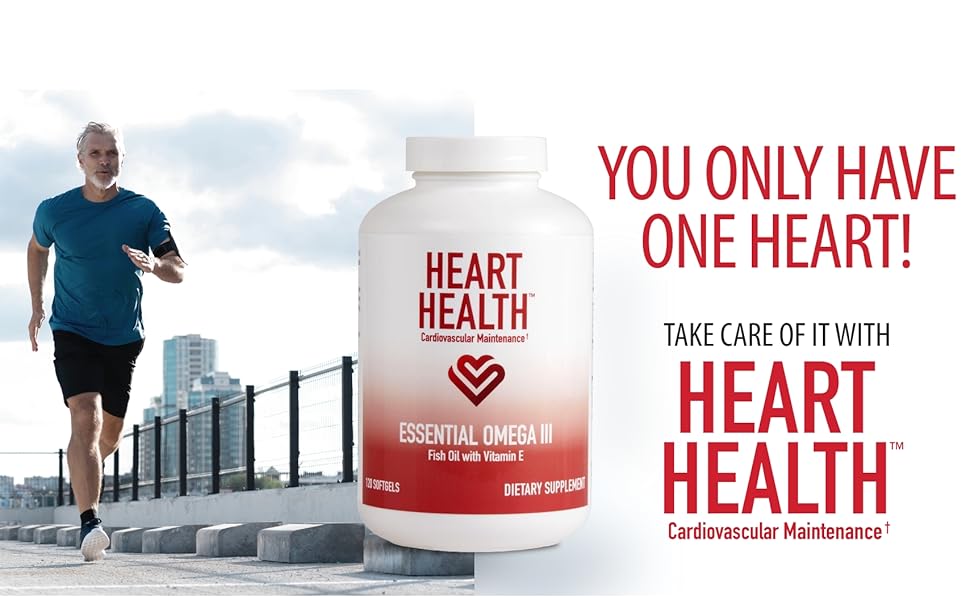 Heart Health Advanced LipiTrim Ultra, Cholesterol and Triglyceride Support Formula, Antioxidant, Helps Maintain Normal Blood Glucose Levels, Market America (30 Servings) heart health, market america, heart health omega essential fish oil with vitamin e