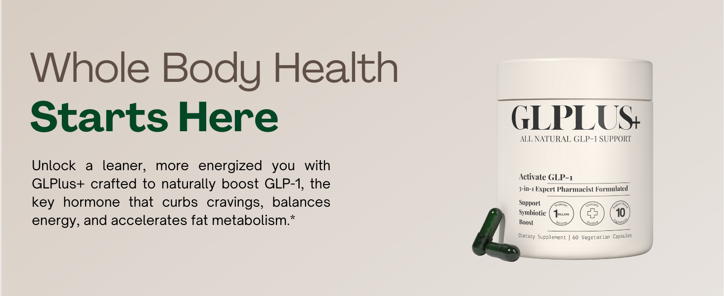 GLP-1 Supplement for Women and Men | Hunger & Metabolism Support - Expert Formulated to Support GLP1 Naturally | Probiotic and Prebiotic (60 Capsules) turmeric curcumin, turmeric supplement, turmeric pills organic turmeric hum glp 1 booster weightliss
