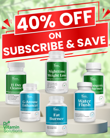 DR VITAMIN SOLUTIONS Fat Burner for Women & Men - Appetite Suppressant for Weight Loss - Pills w/Metabolism Booster Thermogenic Weight Loss Supplement - Chromium, Caffeine & Green Tea - 30 Ct. 40% off on subscribe and save on DR Vitamin Solutions dietary supplements