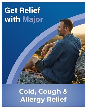 MAJOR ProSight Vitamin and Mineral Supplement - Daily Multivitamin for Women and Men with High Potency Zinc, and Antioxidants for Optimum Nutritional Support - 120 Tablets Man sitting on rock cold cough allergy relief
