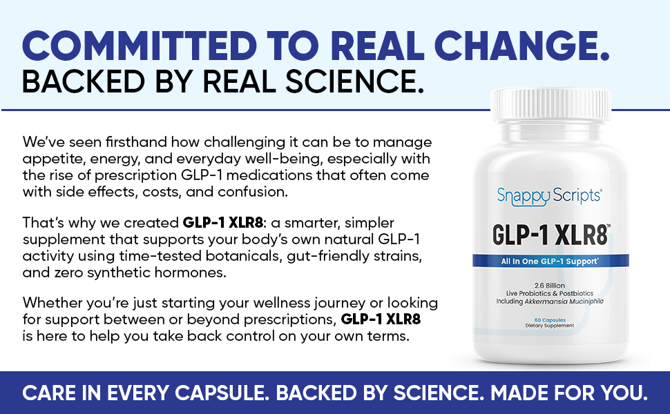 COMMITED TO REACH CHANGE BACKED BY REAL SCIENCE