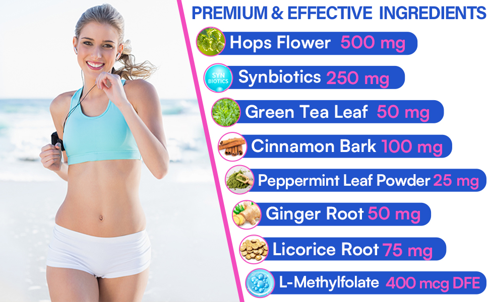 GLP-1 Supplement | GLP1 Supplement for Women and Men, 16-in-1 for GLP-1 Naturally | Daily GLP 1, 60 Capsules glp