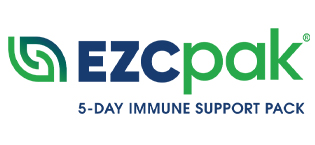 EZC Pak 5-Day Immune System Booster with Echinacea, Vitamin C, Zinc & Vitamin D - Tapered Immune Support Supplement for Adults - Supports Immunity, Easy Travel-Size Supplement Pack