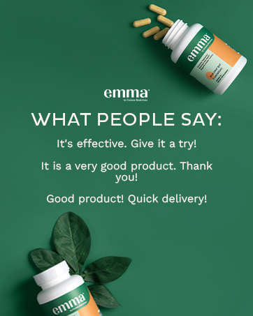 Emma Gut Health - 2 Pack - Gas and Bloating Relief, Constipation, Leaky Gut Repair - Gut Cleanse & Restore Digestion - Regulate Bowel Movement. Probiotics and Laxative Alternative, 120 Capsules 1