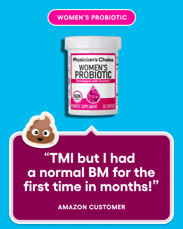 Physician's CHOICE Probiotics for Weight Management & Bloating - 6 Probiotic Strains - Prebiotics - Key ingredient Cayenne - Supports Gut Health - Weight Management for Women & Men - Green Tea - 84 CT women's review