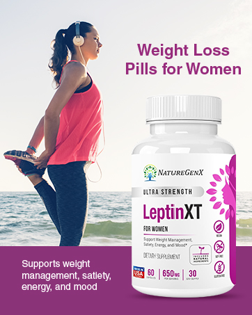 LeptinXT - Leptin Supplements for Weight Loss for Women, Healthy Fat Burner Pills, Advanced Strength Fat Burners for Women Weight Loss, Ideal Womens Fat Burner & Diet Pills, 60 Ct.