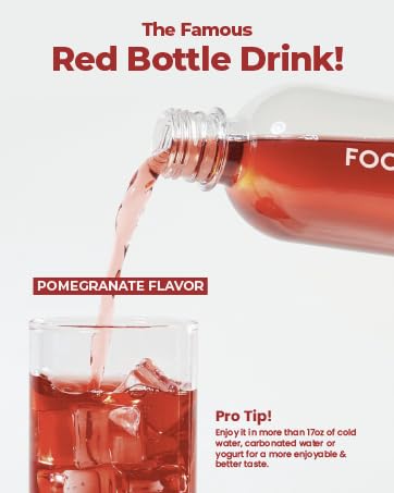 FOODOLOGY Coleology Cutting Stick Jelly – Supports Appetite Suppressant, Boost Metabolism & Control Cravings, Garcinia Cambogia HCA, Chia Seeds, Pomegranate Flavor Korean Supplement – 10 Sachets FOODOLOGY Red Bottle Coleology Drink Mix Health Management Water Drink Mix Pomegranate Flavor
