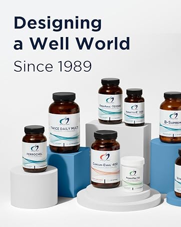 Designs for Health DFH Complete Multi - Comprehensive Multi Vitamin + Mineral Supplement with Folate, 1000 IU Vitamin D, Immune Support Vitamins - Multivitamin with No Copper, No Iron (120 Capsules) design a well world