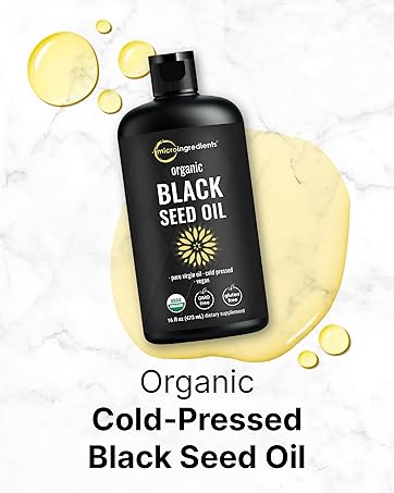 Pure Green Coffee Bean Extract, 4 Ounce, Filler Free with Natural Caffeine, Green Coffee Bean Fat Burn Supplement with 50% Chlorogenic Acid, Supports Metabolism and Weight Management, Vegan Friendly black seed
