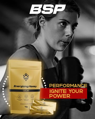 Female boxer uses BSP Energizing Honey with cacao to ignite her power and performance.