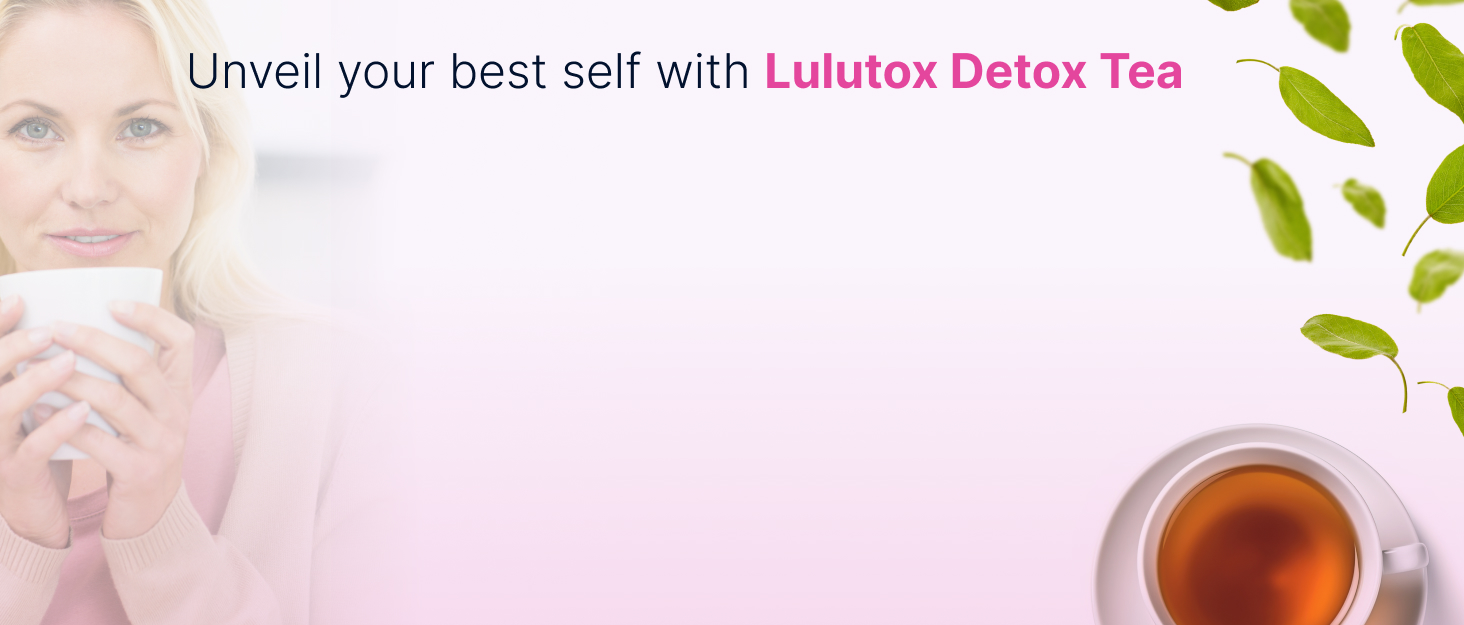 LULUTOX Detox Tea - Slimming Tea with Dandelion and Ginseng to Support Goals for Detox Cleanse, Flat Belly, Bloating, Healthy Weight and Digestive Health - Women & Men - Peach Flavor (28 Servings) lulutox, lulu tox, detox tea