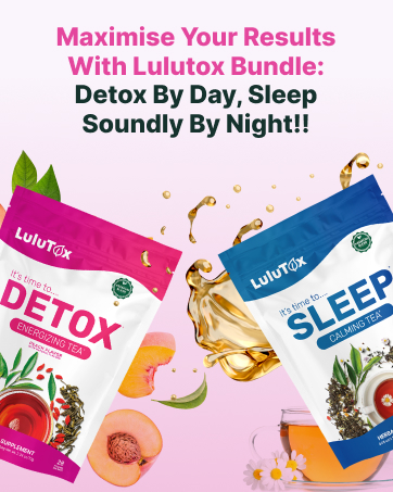 LULUTOX Detox Tea - Slimming Tea with Dandelion and Ginseng to Support Goals for Detox Cleanse, Flat Belly, Bloating, Healthy Weight and Digestive Health - Women & Men - Peach Flavor (28 Servings) lulutox fit