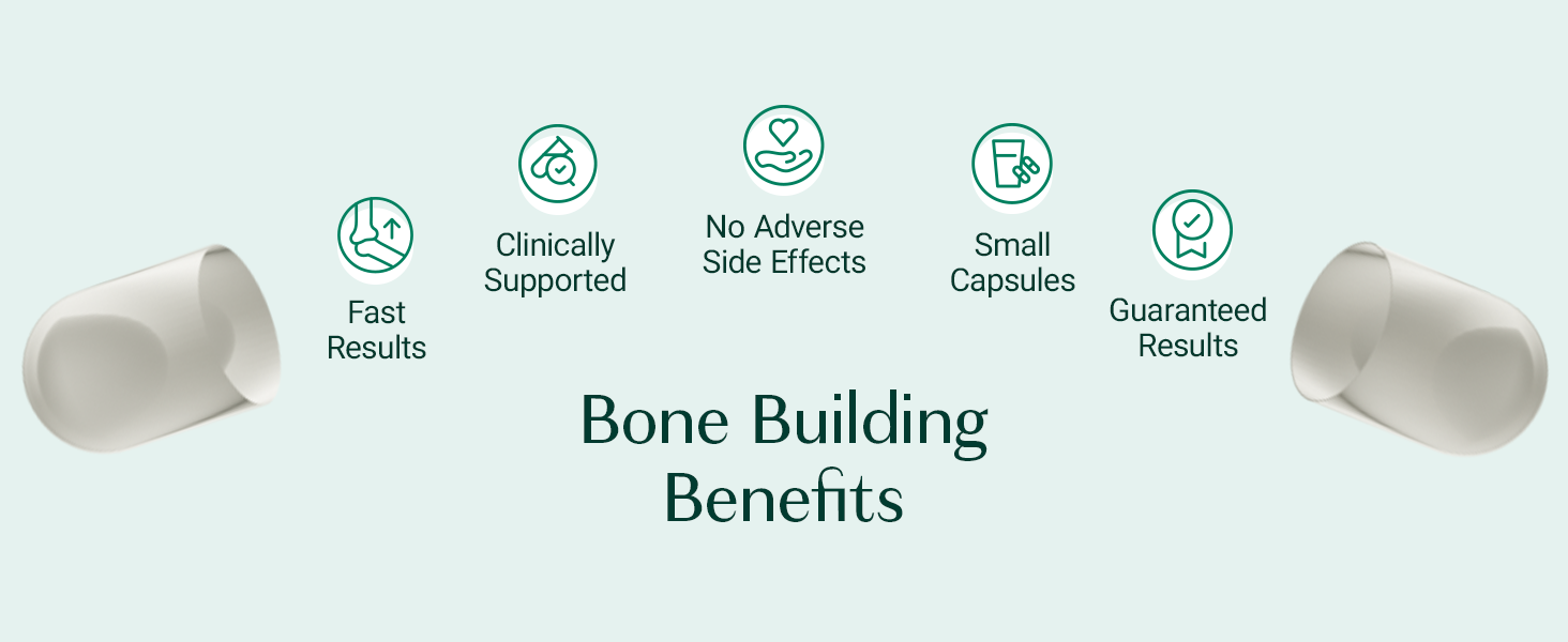 AlgaeCal - Strontium Boost, Natural Calcium Supplement for Bone Density Increase, Strontium Citrate 680 mg, Easy to Swallow for Bone Health & Bone Strength, Gluten-Free - 60 Veggie Caps- Made in USA