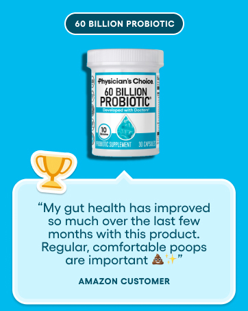 Physician's CHOICE Menopause Probiotic Supplement for Women - Supports Hormone Balance, Hot Flashes, Night Sweats, Weight Management, Bloating & Gut Health - with Black Cohosh, Resveratrol+ - 30ct 60B Review