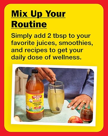 Bragg Organic Apple Cider Vinegar Capsules with Vitamin D and Zinc - 90 Count - Supports Immune System Bragg Honey cayenne cleanse apple cider vinegar blend