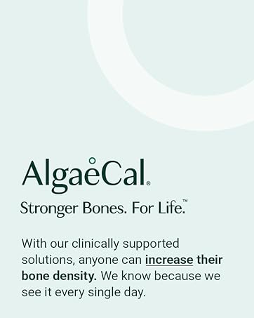 AlgaeCal - Bone Builder Pack for Bone Density Increase, Clinically Supported Plant Based Calcium Supplement & Strontium, Vitamins K2 (100mg), D3 (1600 IU), Magnesium & 16 Essential nutrients calcio para los huesos de mujer,algae calcium,algae cal plus,algea cal,algical,algacal,algae plus