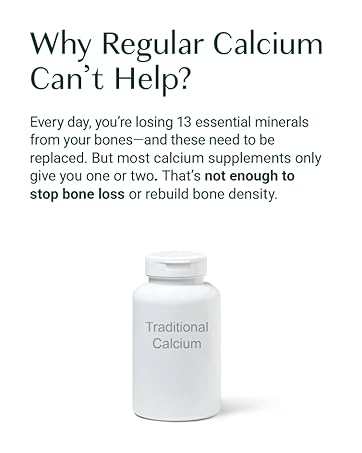 AlgaeCal - Bone Builder Pack for Bone Density Increase, Clinically Supported Plant Based Calcium Supplement & Strontium, Vitamins K2 (100mg), D3 (1600 IU), Magnesium & 16 Essential nutrients
