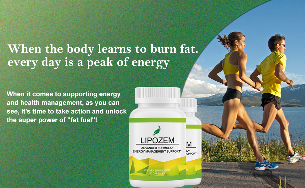 Lipo-zem Weight Loss Capsules, Support Natural Weight Management, Third-Party Tested, Vegan, Gluten Free, Non GMO, 60 Capsules Feel Full Faster, Stay Satisfed Longr