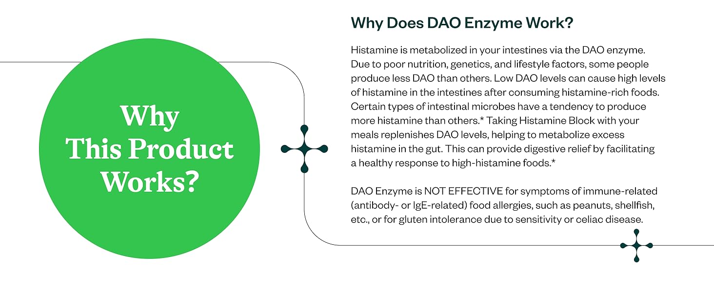 Seeking Health DAO Enzyme - Formerly Histamine Digest, DAO Enzyme Supplement for Histamine Food Intolerance, Supports Digestive Health, Upset Stomach (90 Capsules) 3