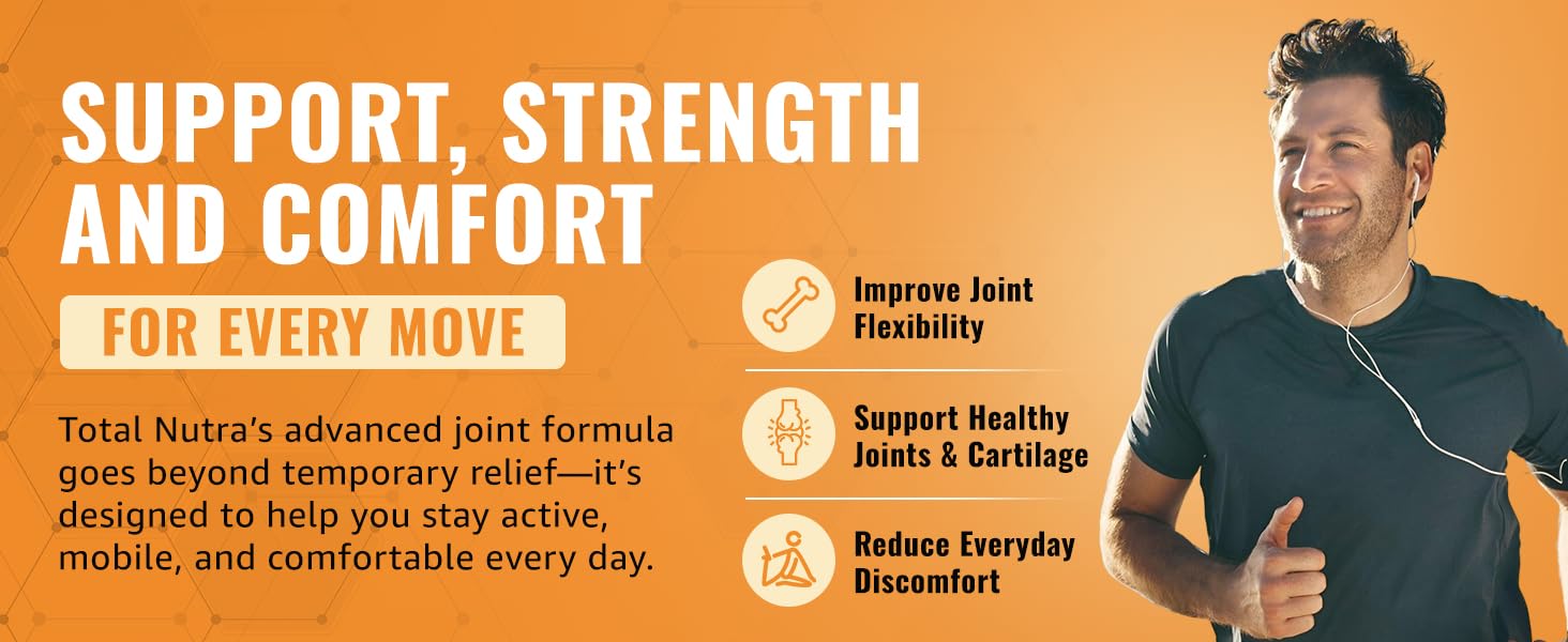 Glucosamine Chondroitin MSM Turmeric 2100mg – Joint Complete Capsules, Advanced Strength Joint Support Supplement for Adults Hands Back Knee Mobility – Bone & Joint Health Supplements for Men & Women Our advanced-formulated glucosamine supplement strengthens joints.