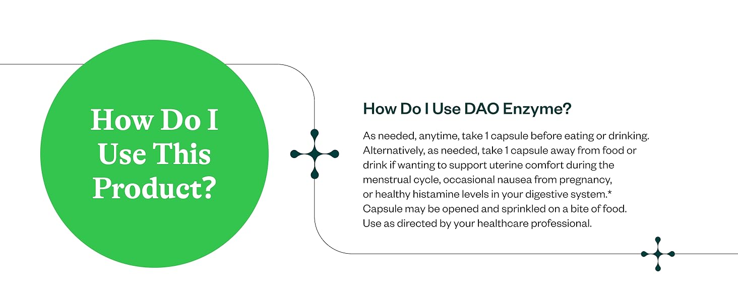 Seeking Health DAO Enzyme - Formerly Histamine Digest, DAO Enzyme Supplement for Histamine Food Intolerance, Supports Digestive Health, Upset Stomach (90 Capsules) 3a