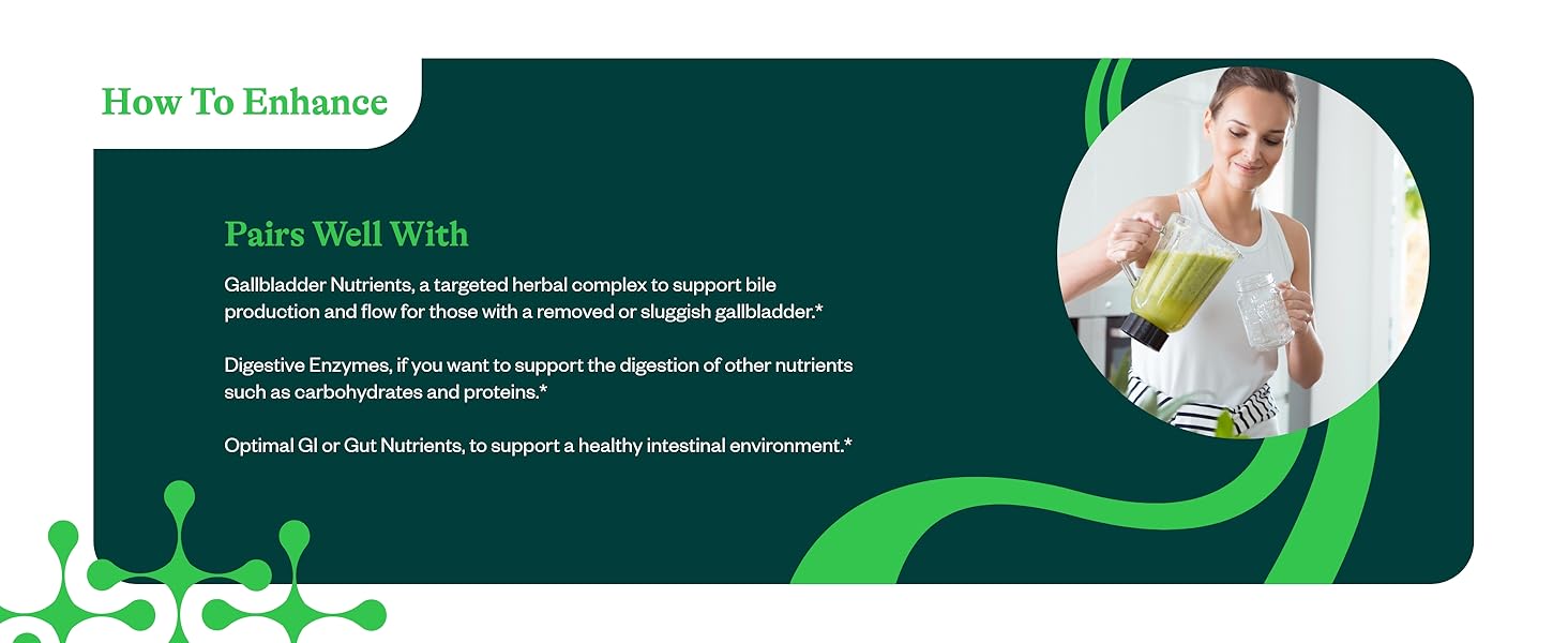 Seeking Health Ox Bile 125 - Digestive Enzyme & Gallbladder Support Supplement - Vegetarian Capsule with Digestive Enzymes - 120 Capsules 5b