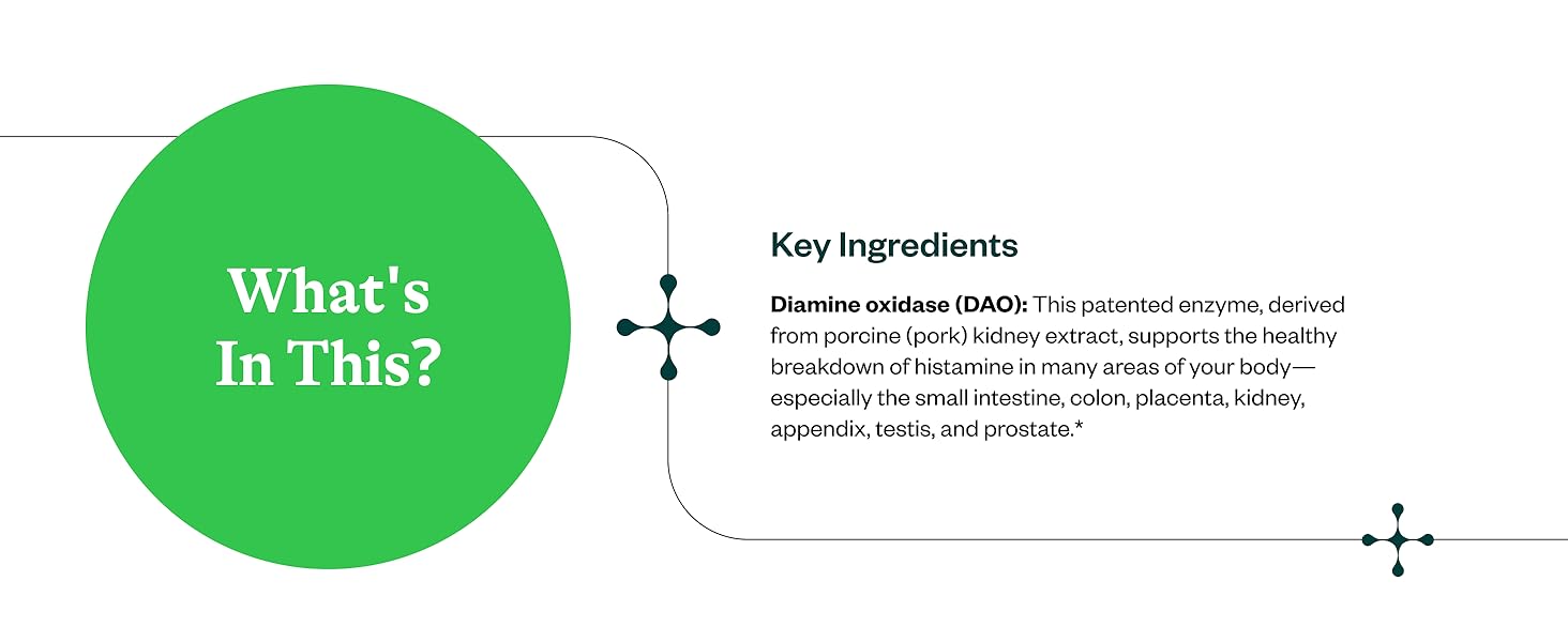 Seeking Health DAO Enzyme - Formerly Histamine Digest, DAO Enzyme Supplement for Histamine Food Intolerance, Supports Digestive Health, Upset Stomach (90 Capsules) 3c