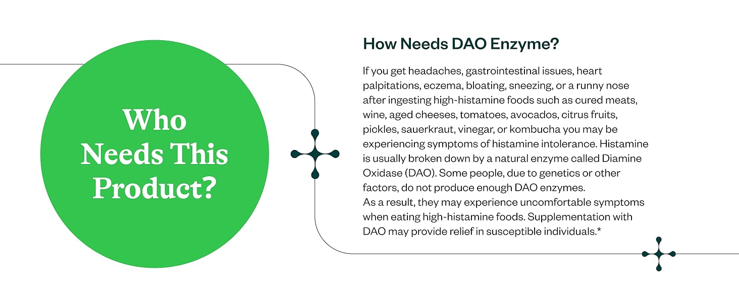 Seeking Health DAO Enzyme - Formerly Histamine Digest, DAO Enzyme Supplement for Histamine Food Intolerance, Supports Digestive Health, Upset Stomach (90 Capsules) 3b