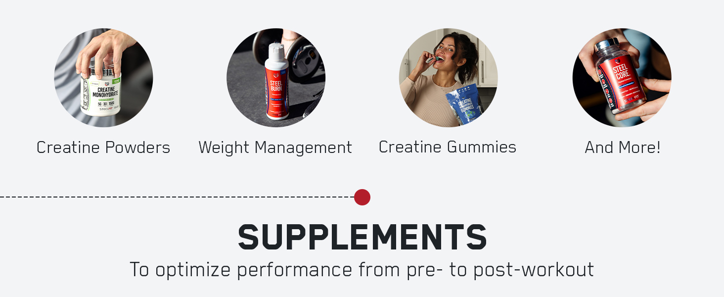 SteelFit Steel Burn, Premium Liquid L-Carnitine, 3000mg - Stimulant-Free & Clean Workout Drink for Men & Women Supports Healthy Weight Loss Management & Fat Metabolism - 31 Servings, Sour Gummy Worm zero gym force carb cuts juice brain wellness supps quemador control metabolic fitness builder pack