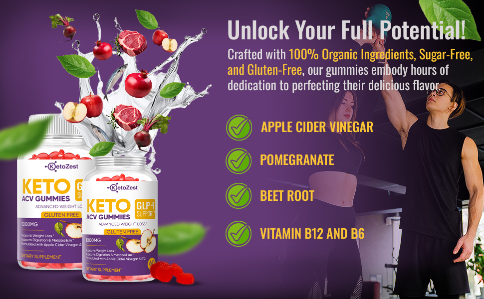 Keto Acv Gummies for Advanced Weight Loss & Belly Fat Burn - Pro Active Super Apple Cider Vinegar Gummies - Rapid Fat Burner Diet Supplement for Women Men - Sugar Free & Gluten Free (1000MG) bounty pastilla blast ketoboost
