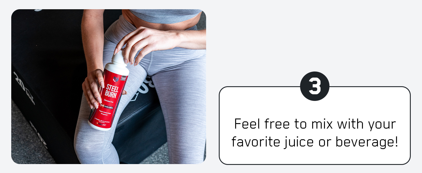 SteelFit Steel Burn, Premium Liquid L-Carnitine, 3000mg - Stimulant-Free & Clean Workout Drink for Men & Women Supports Healthy Weight Loss Management & Fat Metabolism - 31 Servings, Sour Gummy Worm sport enhancement non calorie para enhancer stimulant power shot focus slim endurance vitality eaa