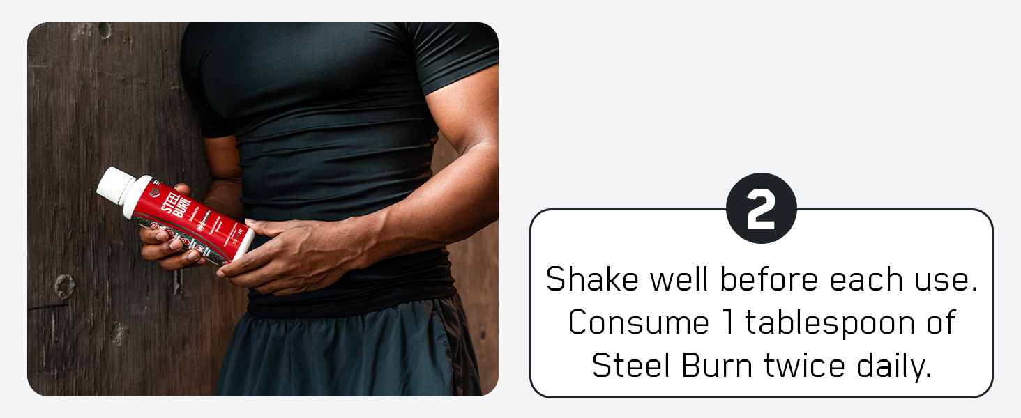 SteelFit Steel Burn, Premium Liquid L-Carnitine, 3000mg - Stimulant-Free & Clean Workout Drink for Men & Women Supports Healthy Weight Loss Management & Fat Metabolism - 31 Servings, Sour Gummy Worm sport enhancement non calorie para enhancer stimulant power shot focus slim endurance vitality eaa