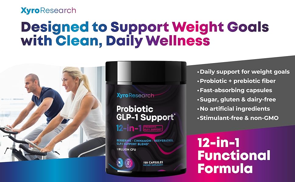 Weight support supplement with 12-in-1 formula, sugar/gluten/dairy-free, non-GMO capsules