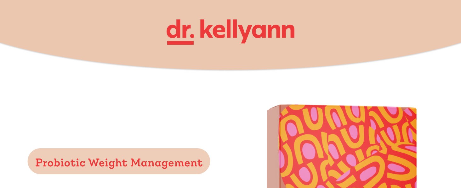 Dr. Kellyann Harmony Probiotic Weight Management (30 Capsules) Prebiotic and Probiotic to Support Weight Management and Promote Optimal Gut Health Dr.Kelleyann's Harmony Probiotic Weight Management