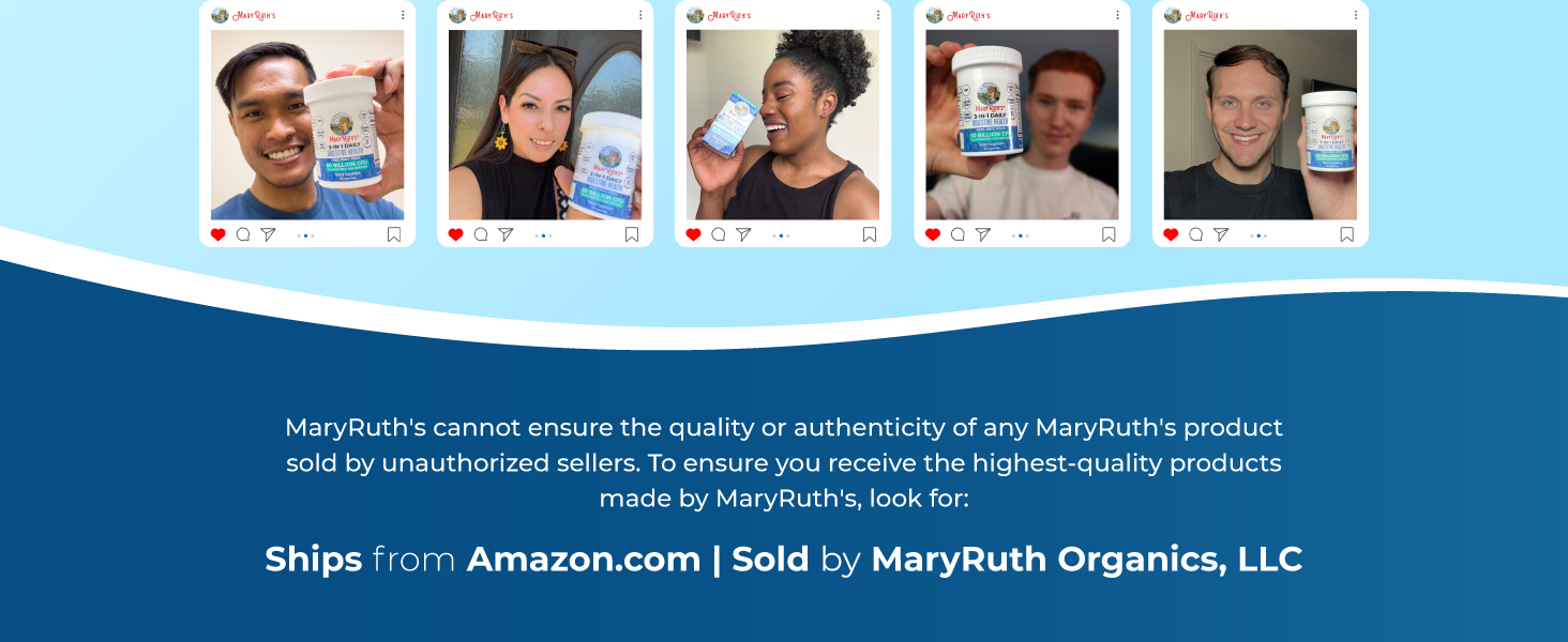 MARYRUTH'S 3-in-1 Probiotics for Digestive Health | Prebiotic & Postbiotic | Gut Health Supplement for Women & Men | 23 Unique Strains | Immune Support | 50 Billion CFU | 30 Servings 3-in-1 Digestive Health Probiotic Capsules
