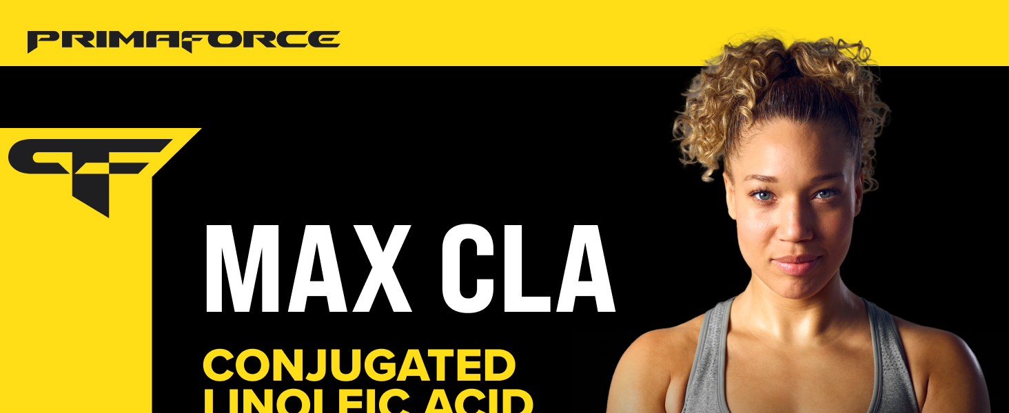 Primaforce CLA 2400 mg per Serving (180 softgels) - Max CLA - for Men and Women, Non-Stimulating, GMO Free & Gluten Free PrimaForce Max CLA
