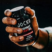 Jocko Fuel Test Booster for Men - Natural Endurance, Stamina, & Strength Booster - Muscle Builder for Men & Nitric Oxide Support with Ginger Root, Shilajit, & Tongkat Ali, 120ct (30 Servings) Muscle Growth