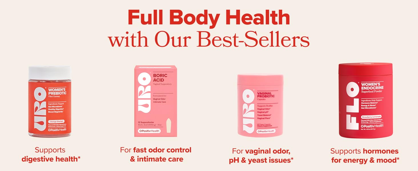 O Positiv URO Fiber Gummies for Adults, 60 Count (Pack of 1) - Prebiotic Chicory Root Inulin Fiber Supplement - Daily Gummy Fiber for Digestive Gut Health - Non-GMO, Vegan & Cruelty-Free URO Prebiotic Fiber Gummy