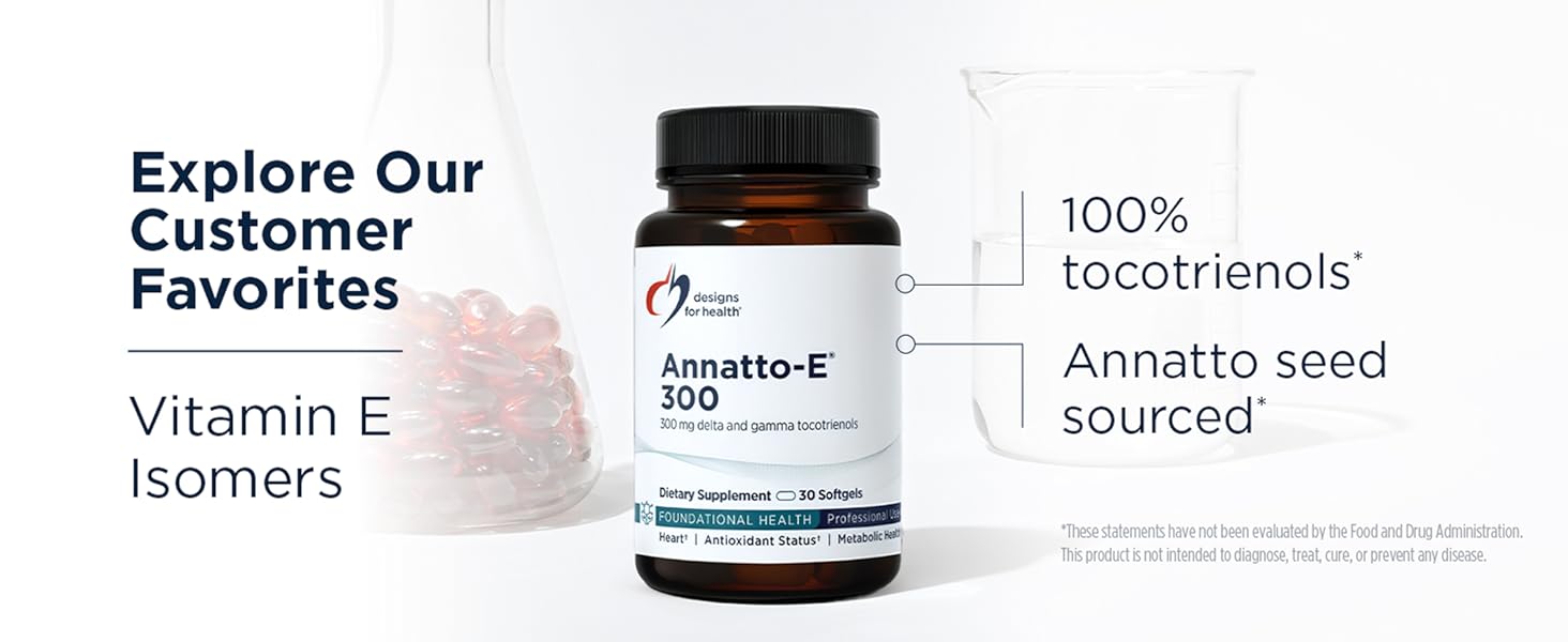 Designs for Health Plant Enzyme Digestive Formula - Vegetarian Digestive Enzymes Supplement - Gut Support with Hemicellulase, Protease + More - May Support Occasional Gas + Bloating (90 Capsules) Vitamin E isomers tocotrienols
